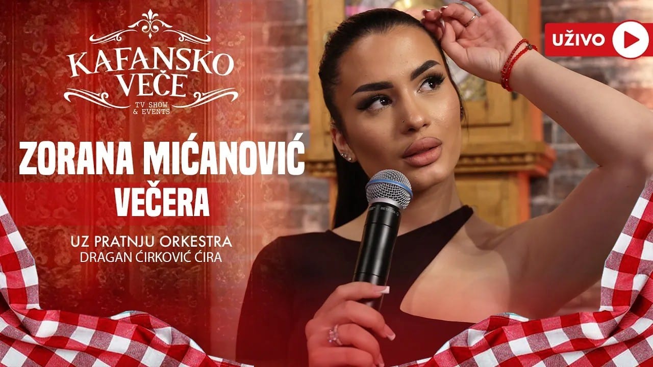 Zorana Micanovic Vecera Tekst Lyrics